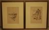 JAMES A. M. WHISTLER Two lithographs.